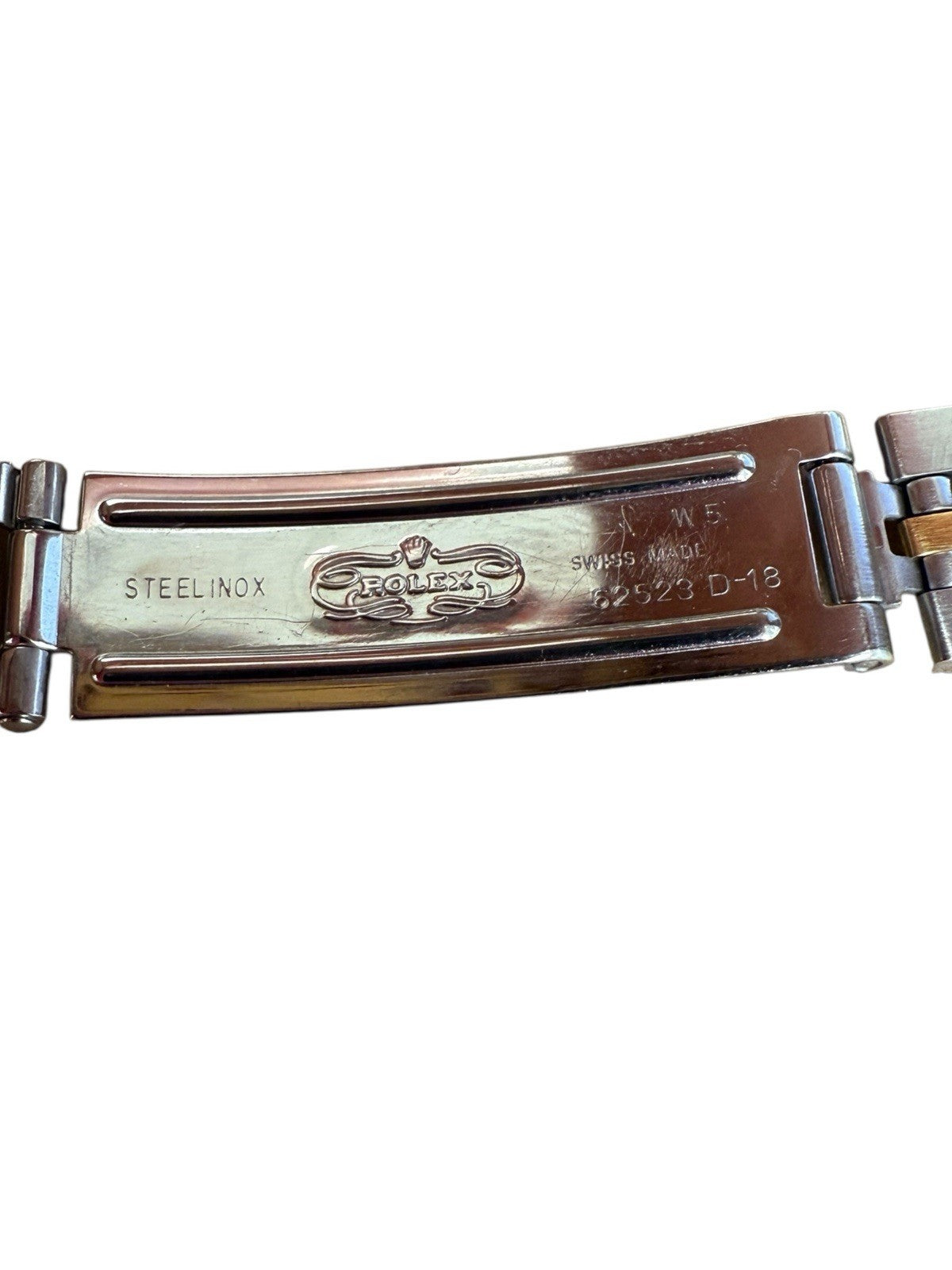 Rolex Datejust 69173 18k Gold and Silver Jubilee Bracelet with Gold Bezel