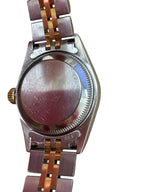 Rolex Datejust 69173 18k Gold and Silver Jubilee Bracelet with Gold Bezel