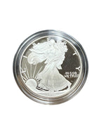1992 S American Silver Eagle PROOF 1 Oz Silver - Coin & Box & COA
