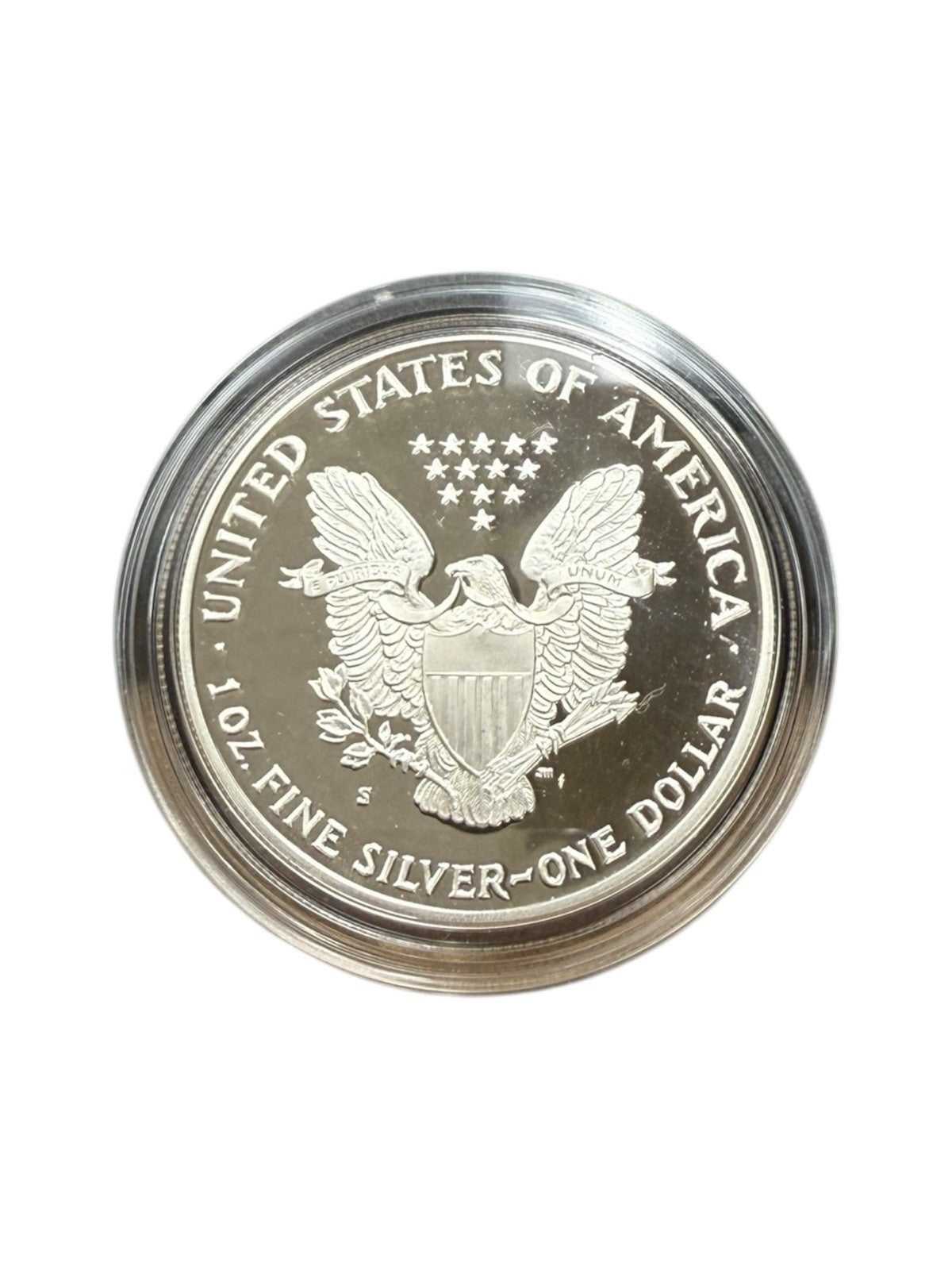 1992 S American Silver Eagle PROOF 1 Oz Silver - Coin & Box & COA