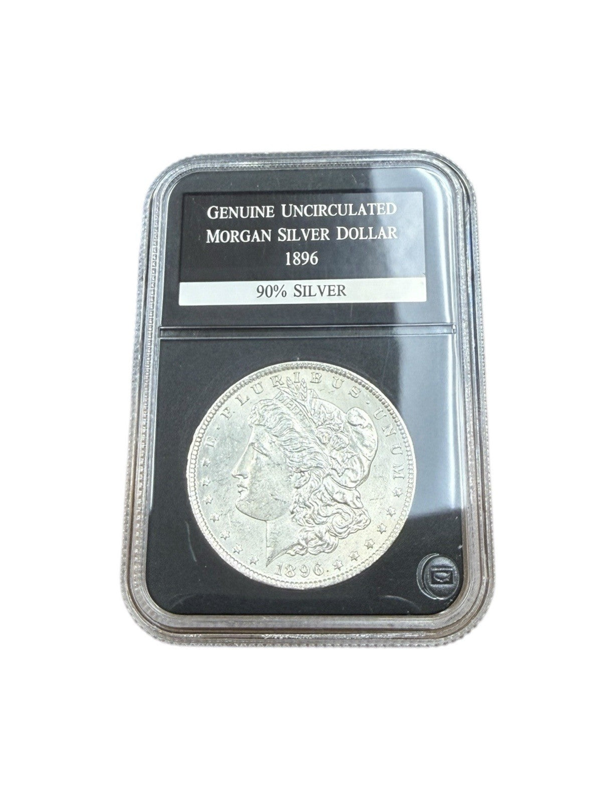 1896 $1 Morgan Silver Dollar UNC