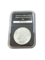 1881 $1 Morgan Silver Dollar