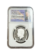 2019 S Silver 50C First .999 Fine Silver Half Dollar PF 70 Ultra Cameo