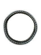 Tiffany & Co Sterling Silver Somerset Mesh Bangle Bracelet 14mm