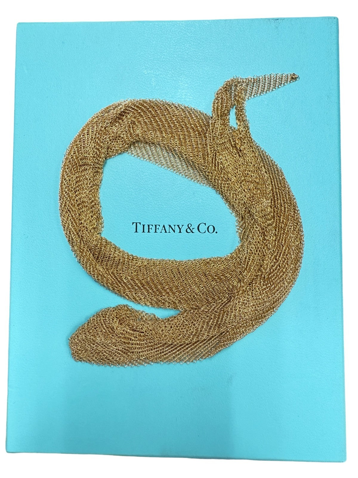 Tiffany & Co Elsa Peretti 18K Yellow Gold Large 38