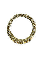 Tiffany & Co.Somerset Mesh 18k Yellow Gold 10mm Ring 13.25