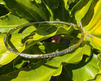 Ippolita 18K Yellow Gold 1.49 CTW Diamond Stardust Organic Bangle Bracelet 6.5