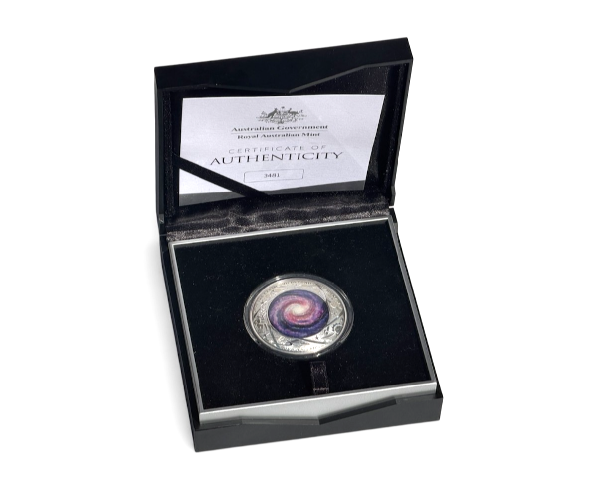 AUSTRALIA $5 2021 Silver 1oz Domed 'Earth and Beyond - The Milky Way