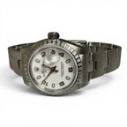 Ladies Rolex Oyster Perpetual Date Stainless Steel White Dial Ref#79240