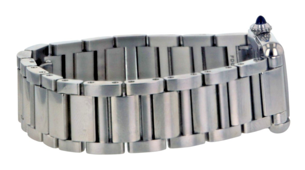 Cartier Tank Must Small WSTA0051 Stainless Steel Quartz Ladies Watch 29.5x22mm