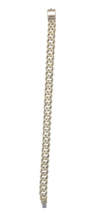 14k Yellow Gold 2.00ctw Diamond Cuban Link Bracelet, 7.5in Long