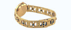 Rare Patek Philippe Tiffany & Co 18K Gold Ladies Watch with Blue Diamond Accents
