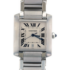 Cartier Tank Française LM Ref. 2302 Stainless Steel Automatic Box Included