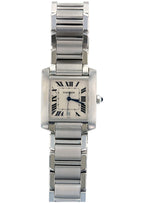 Cartier Tank Française LM Ref. 2302 Stainless Steel Automatic Box Included