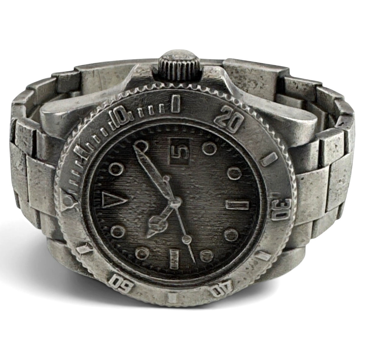 Luxury Watch 8.5 oz Gold Spartan 999+ Pure Silver Statue Luxury Collectible Gift