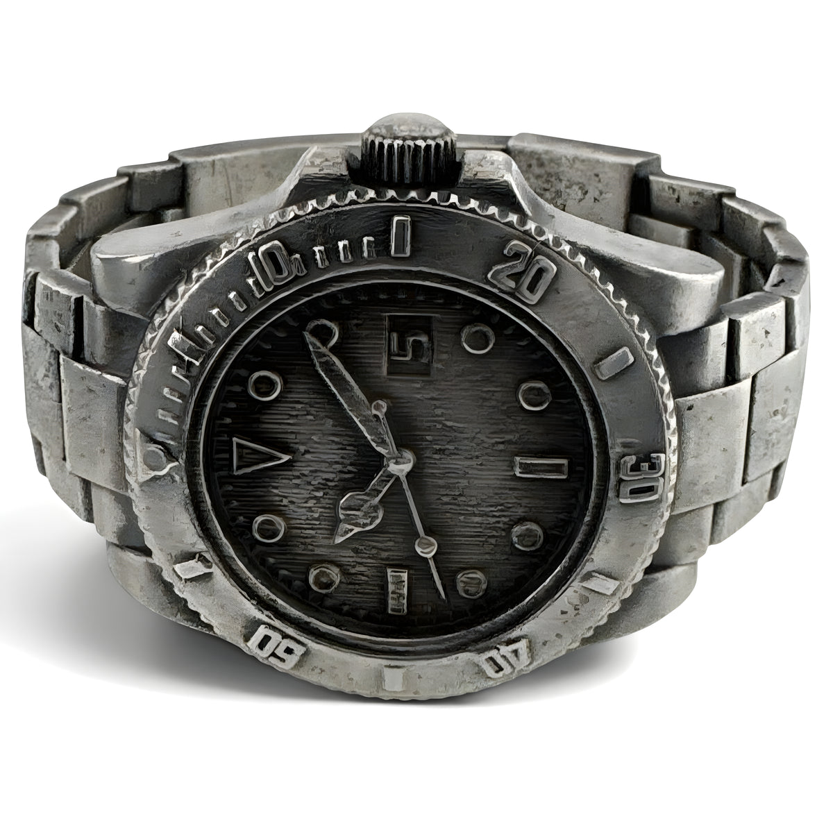 Luxury Watch 8.5 oz Gold Spartan 999+ Pure Silver Statue Luxury Collectible Gift