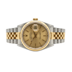 Rolex Oyster Perpetual Datejust Ref. 12633 Champagne Dial and Jubilee Bracelet