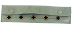 Van Cleef & Arpels Alhambra 5 Motif Black Onyx 18K Yellow Gold Bracelet