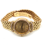 Rolex Cellini Ladies 18K Yellow Gold Diamond Bezel & Lugs Bracelet Watch