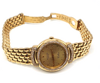 Rolex Cellini Ladies 18K Yellow Gold Diamond Bezel & Lugs Bracelet Watch