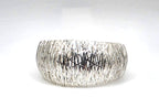 Milor Italy 950 Silver Wide Woven Mesh Cuff Bracelet 27.2g 6" Designer
