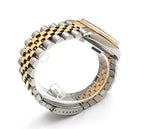 Rolex Datejust 16013 Men's Two Tone 18K Gold Steel Champagne Dial Jubilee