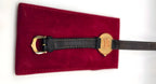 Vintage Cartier Ellipse 18K Yellow Gold Ladies 25mm Ref 1480 Leather Swiss