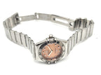 OMEGA Constellation Ladies Quartz Watch Salmon Dial Stainless Steel