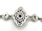 SARDA 925 Sterling Silver Blue Multicolor Gemstone Bracelet