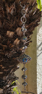 SARDA 925 Sterling Silver Blue Multicolor Gemstone Bracelet