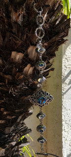 SARDA 925 Sterling Silver Blue Multicolor Gemstone Bracelet