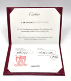 Cartier LOVE Bracelet 18K Rose Gold 4 Diamond Size 17 Bangle Box Papers Screwdri