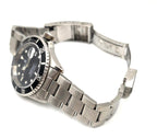 Rolex Submariner 16610 Silver Oyster Bracelet with Black Bezel