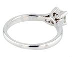 14KT White Gold 0.40ctw Solitaire Enagement Ring Size 6