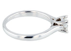 14KT White Gold 0.40ctw Solitaire Enagement Ring Size 6