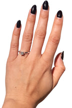 14KT White Gold 0.40ctw Solitaire Enagement Ring Size 6