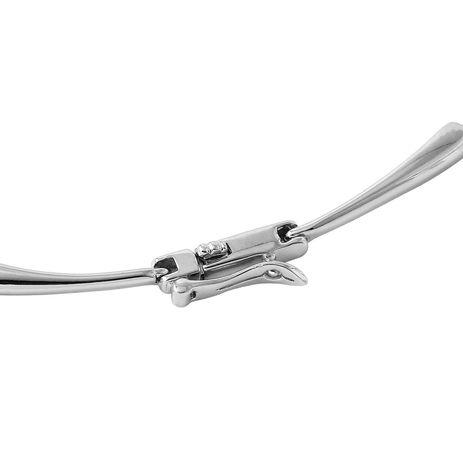 18KT White Gold 0.30ctw Diamond Necklace Length 18