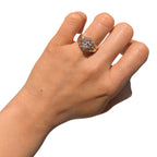 14KT Yellow Gold 0.73ctw Diamond Engagement Ring Size 6