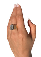 14KT Yellow Gold 1.23ctw Diamond Ring Size 10.5