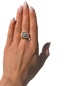 14KT Yellow Gold 1.23ctw Diamond Ring Size 10.5