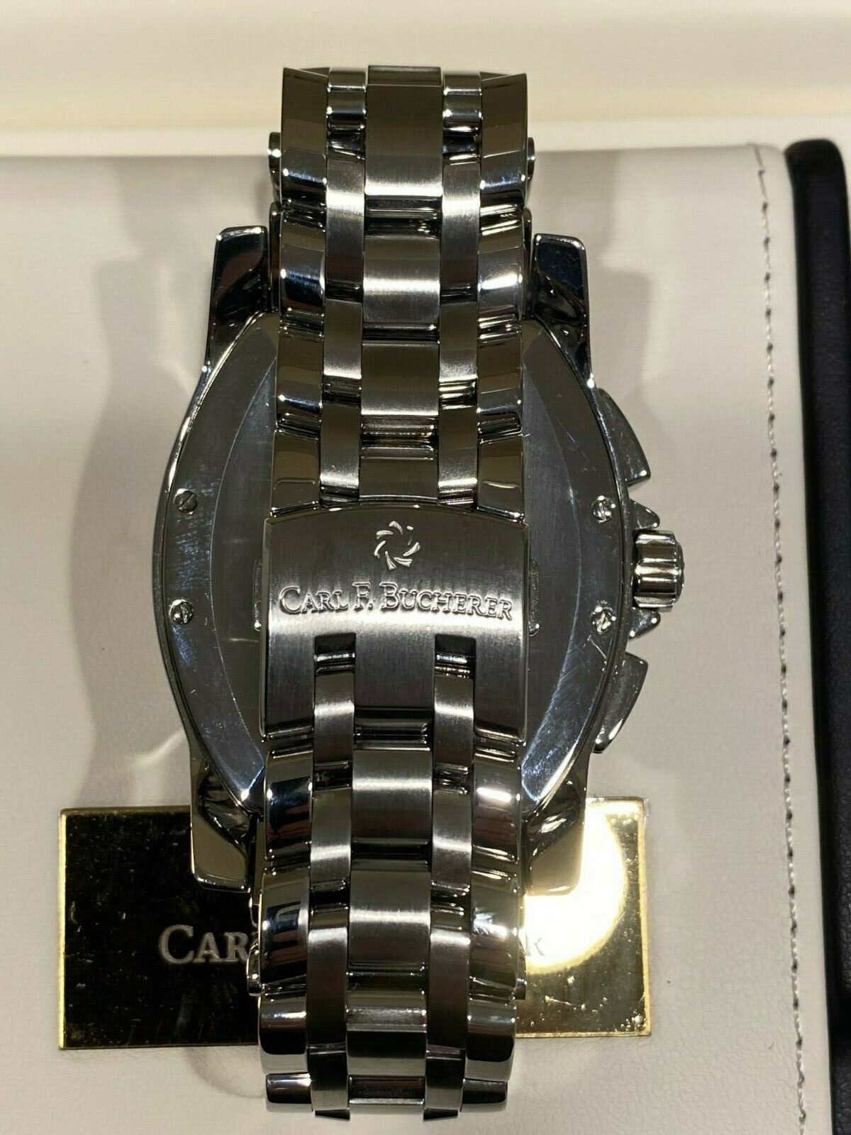 Carl Bucherer Men's Patravi T-Graph Stainless Steel Watch