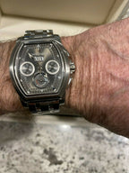 Carl Bucherer Men's Patravi T-Graph Stainless Steel Watch