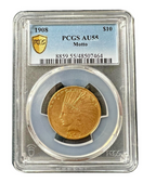 1908 Dollar 10 Gold Indian Head PCGS AU55