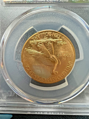 1908 Dollar 10 Gold Indian Head PCGS AU55
