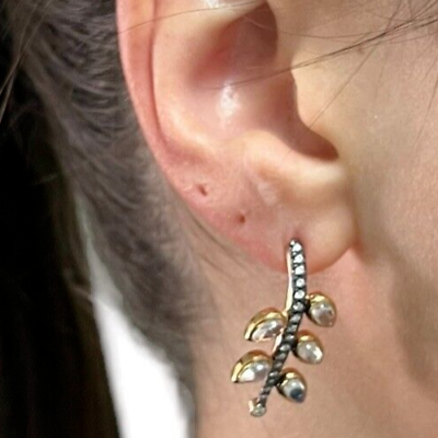 18kt Rose Gold, Diamond and Moonstone