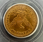 1907 US 2 1/2 Dollar Liberty Gold Piece PCGS MS64