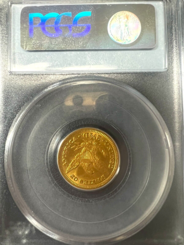 1907 US 2 1/2 Dollar Liberty Gold Piece PCGS MS64