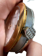 Burberry "The City" BU9006 Stainless Steel Rose Plated 38 mm Unisex Watch 7.5in