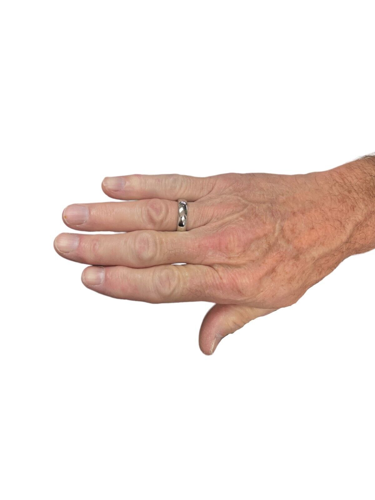 Tiffany & Co Platinum 6mm Wedding Band Size 10.25