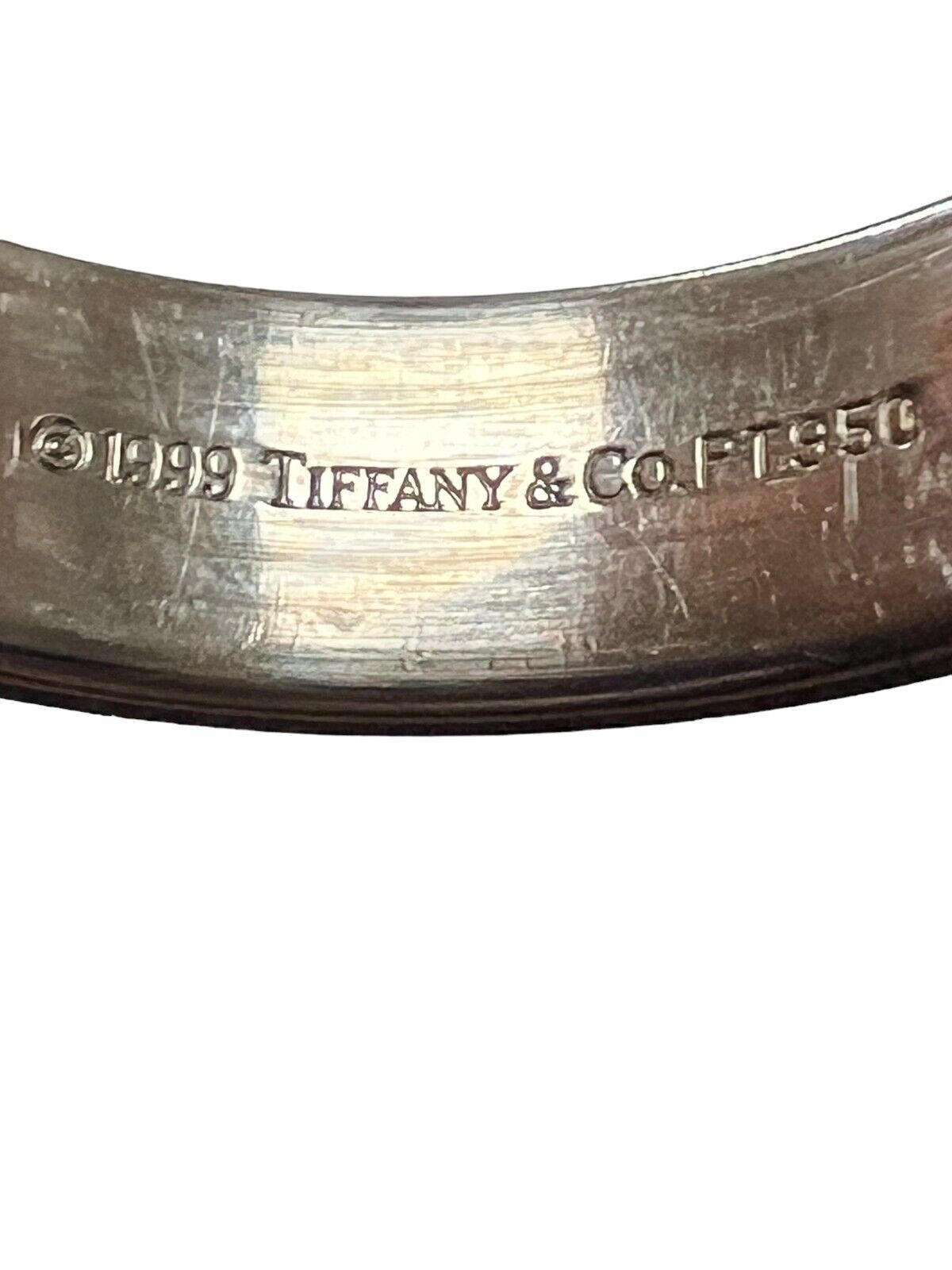 Tiffany & Co Platinum 6mm Wedding Band Size 10.25